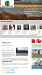 Mobile Screenshot of greensfuneralhome.ca